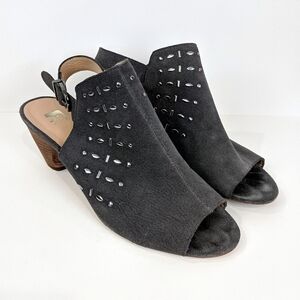 Joe's Jeans Suede Heeled Boots Size 8.5‎